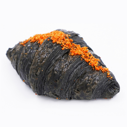Thai Tea Charcoal Croissant