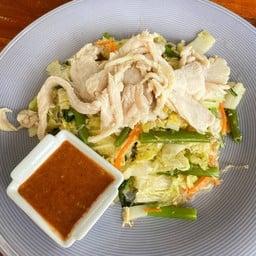 สุกี้แห้งไก่