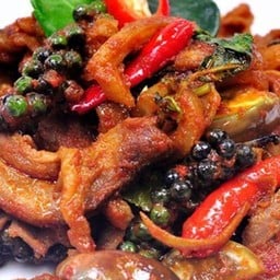 ผัดเผ็ดหมูป่า (กับข้าว)