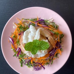 ยำกุ้งสุก 20 บาท