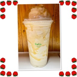 นมหมีปั่นคาราเมล