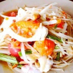 ตำไทย-ไข่เค็ม