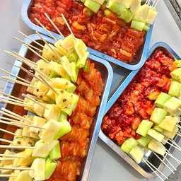 Set บาร์บีคิวเนื้ อ 20ไม้