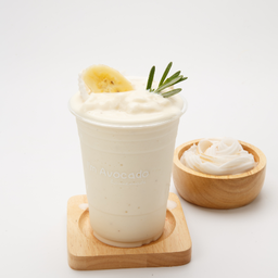 🥥🍌มะพร้าว-กล้วยหอม (ใส่นมสด)