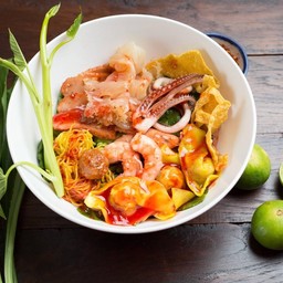 เกี๊ยวกุ้ง เย็นตาโฟ (ทะเล)