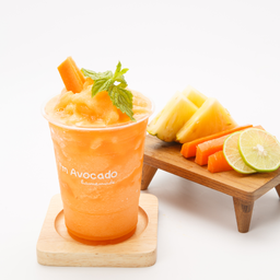 สับปะรด-แครอท-มะนาว สมูทตี้