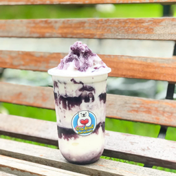 บลูเบอร์รี่โยเกิร์ตปั่น