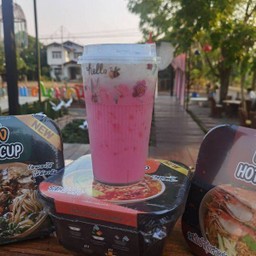 นมชมพูเย็น