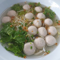 เกาเหลา(แห้ง)ลูกชิ้น