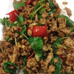 ข้าวกระเพราหมู