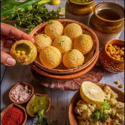 Pani puri original 10pcs ปานีปูริ