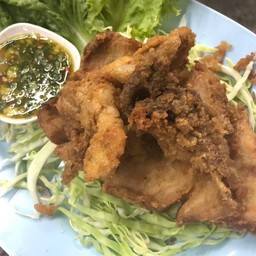 พุงปลาช่อนทอดน้ำปลา