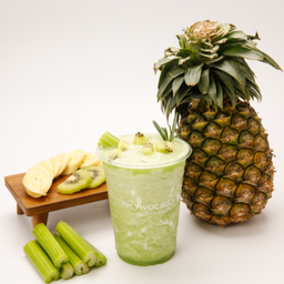 แอปเปิ้ลเขียว-กีวี-สับปะรด สมูทตี้