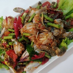 ตำปูม้าสด,ปลาร้า