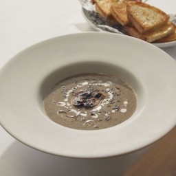 Three-Hour Truffle Mushroom  Soup