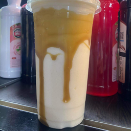 นมสดคาราเมลปั่น