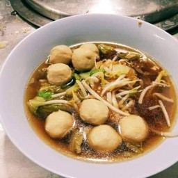 เกาเหลาลูกชิ้นหมู (ล้วน)