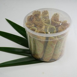 ขนมทองม้วนใบเตยกะทิสด