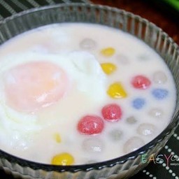 บัวลอยไข่หวาน (กะทิสด นมสด)