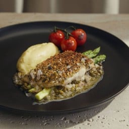 Sea bass Butter Caper Sauce