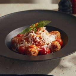 Pork Balls Spaghetti
