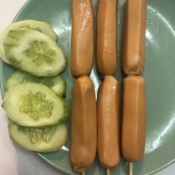 ไส้กรอกสอดไส้ชีสคู่