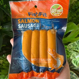 ไส้กรอกแซลม่อน(พริก)