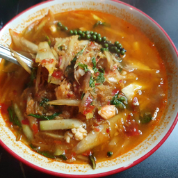 แกงป่ากุ้งสับมะละกอ