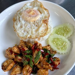 ข้าว กะเพราไก่