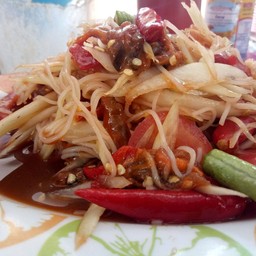 ตำซั่วหอยดองปูปลาร้า