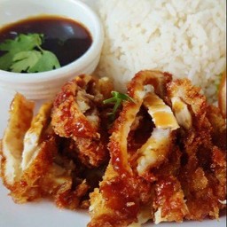 ข้าวไก่ทอดเทริยากิ