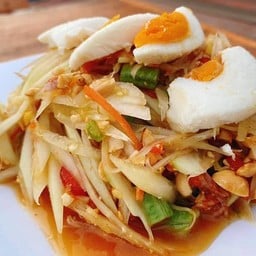 ตำไทยไข่เค็ม