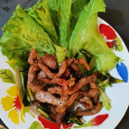หมูทอดมะแขว่น