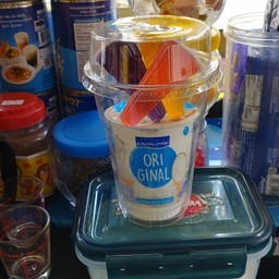 โยเกิร์ต+ปีโป้ ปั่น