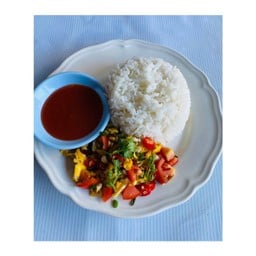 ข้าวคั่วไข่แห้ง