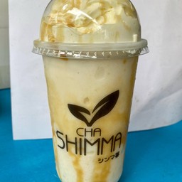 นมสดคาราเมลปั่น