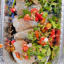 ยำกุ้งดองน้ำปลา