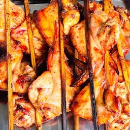 ปีกเต็มไก่ย่าง 1ไม้(2ชิ้น)+น้ำจิ้มมะขาม