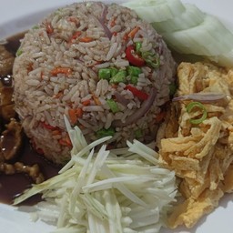 ข้าวคลุกกะปิ หมูหวาน