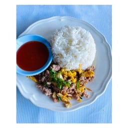 หมูสับผัดไข่