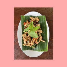 กะเพราหมู (กับข้าว)