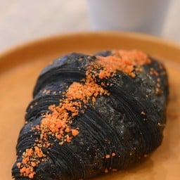 THAI TEA CHARCOAL CROISSANT