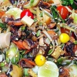 อาหารอีสาน ตามสั่ง ส้มตำ