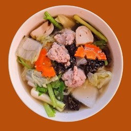 แกงจืดเต้าหู้หมูสับ