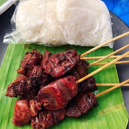 ตับย่าง 3 ไม้ + ข้าวเหนียว