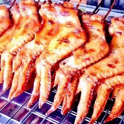 ปีกเต็มไก่ย่าง 1ชิ้น+น้ำจิ้มมะขาม