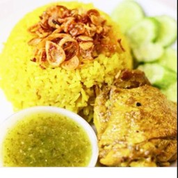 ข้าวหมกสะโพกต้ม