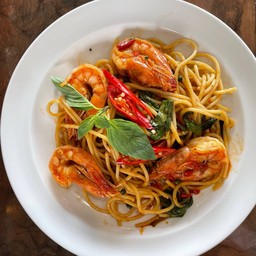 สปาเก็ตตี้ผัดขี้เมา