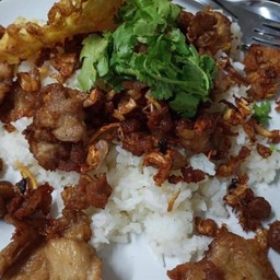 หมูกระเทียม (แบบทอด)