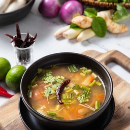 ต้มยำเห็ดน้ำใส (GF)